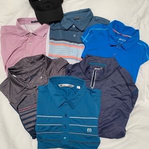 Travis Mathew polo plus other brands bundle